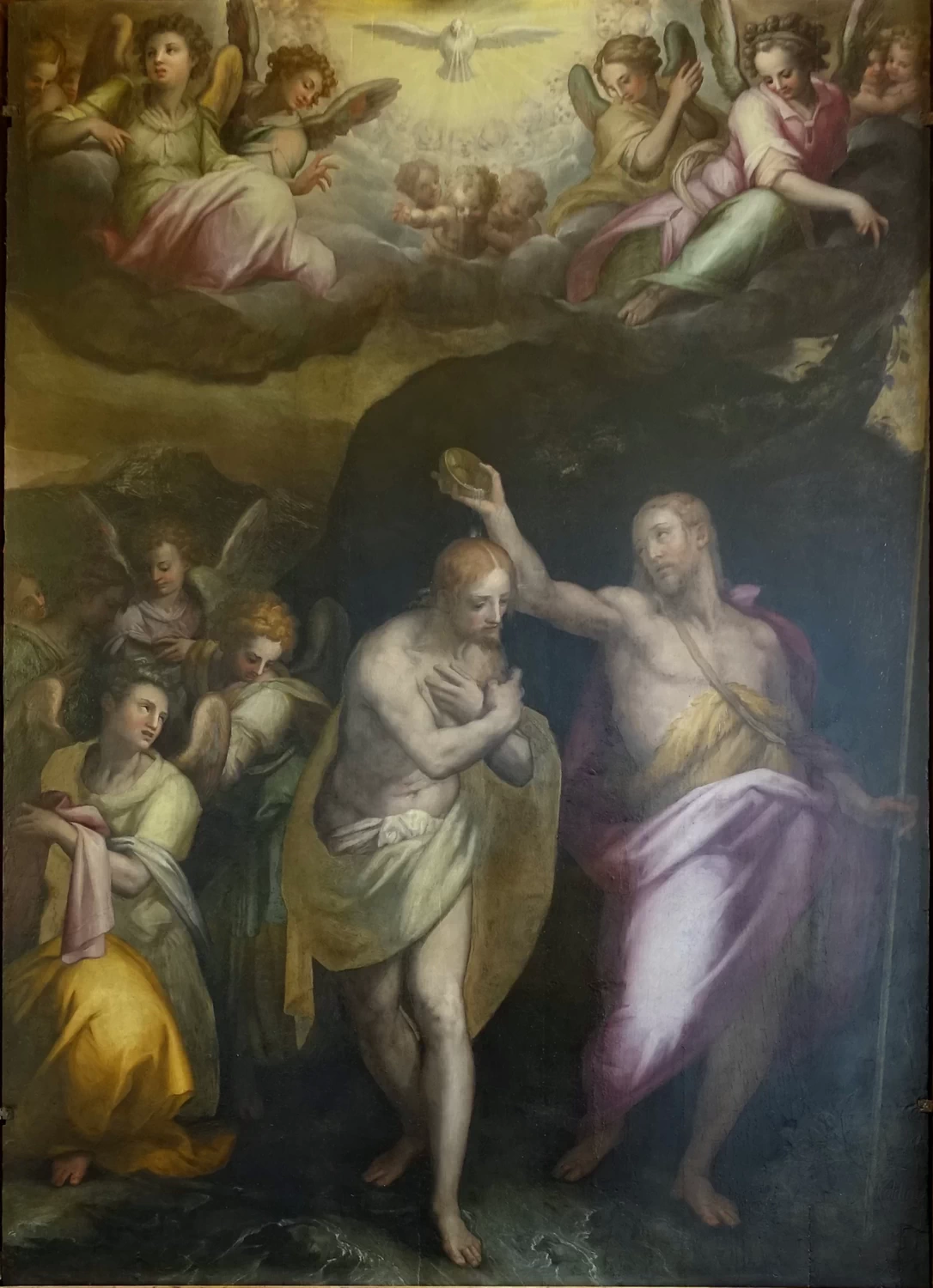 Il battesimo di Gesù - Trinità dei Monti, Roma